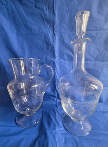 Antica bottiglia caraffa - bottiglia, e