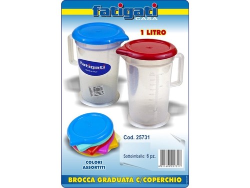Caraffa fatigati graduata - graduata, con