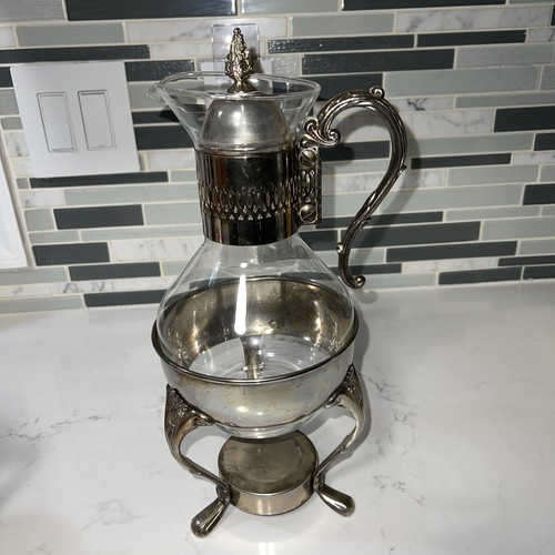 Vintage silverplate and - vintage, glass