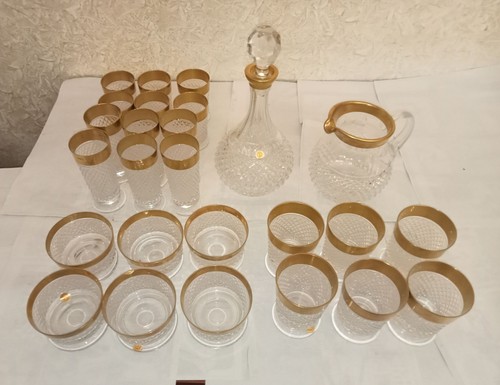 24k gold edge faceted crystal - edge,