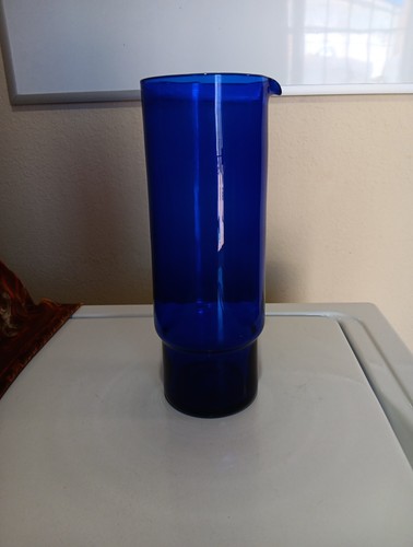 Cobalt blue caraffe - caraffe, glass